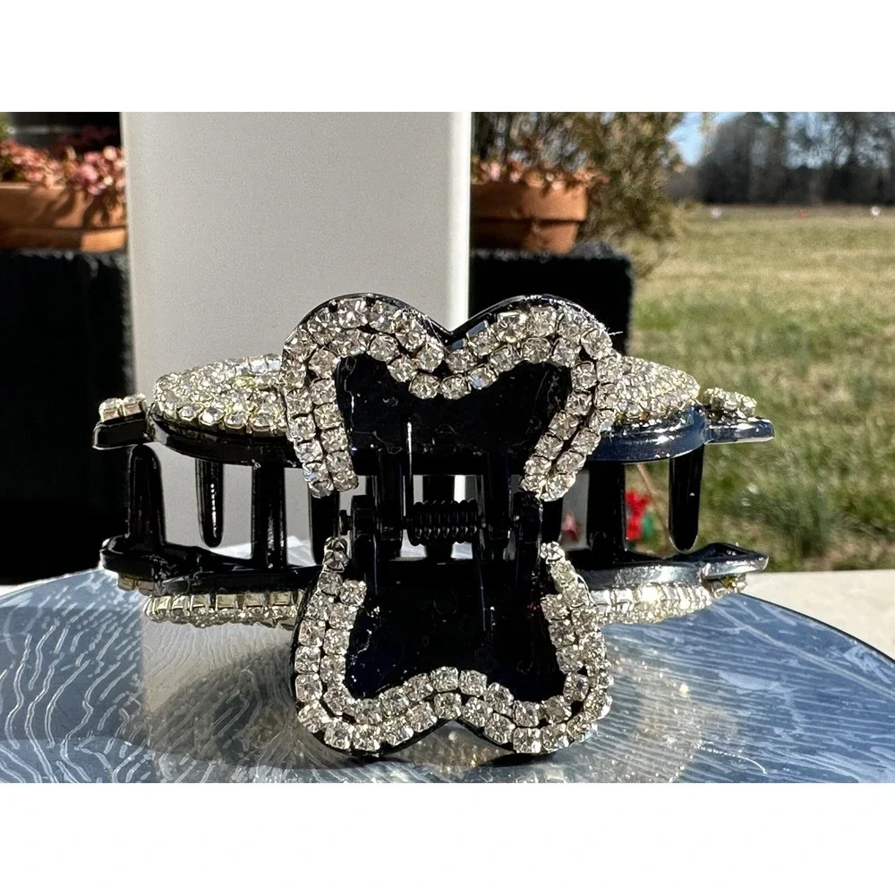 Brand New Gorgeous Hair Clip with Shiny Crystals Rhinestone‎ Jewelry Accessories